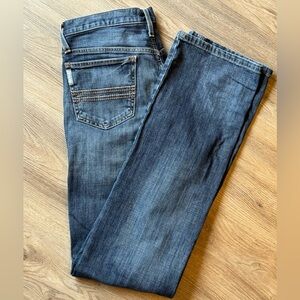 Cinch Men’s Silver Label Dark Blue Denim Jeans